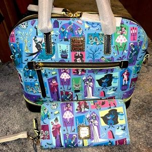 NWT Disney Dooney Haunted Mansion Handbag & Wallet